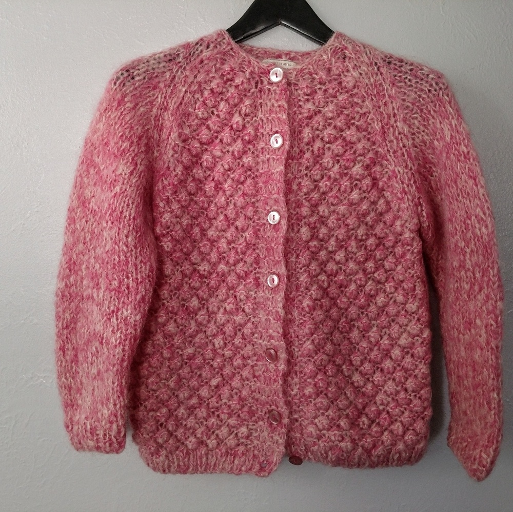 Vintage 60s Italian hand knit sweater
